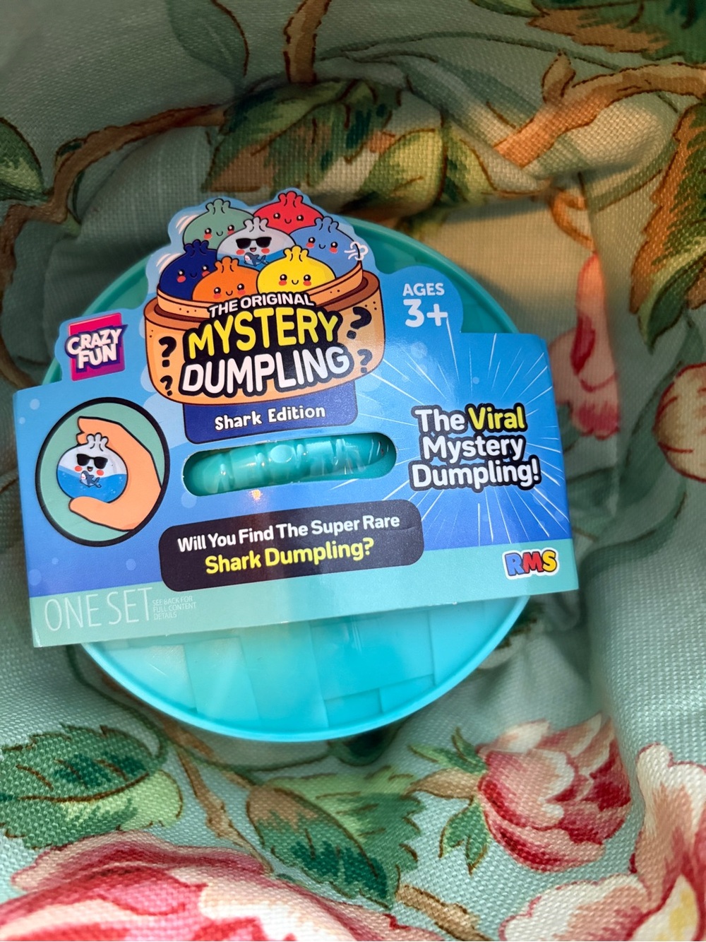 Limited Edition Viral Shark Mystery Dumpling Squishy RMS Bun *NEW* Tiktok